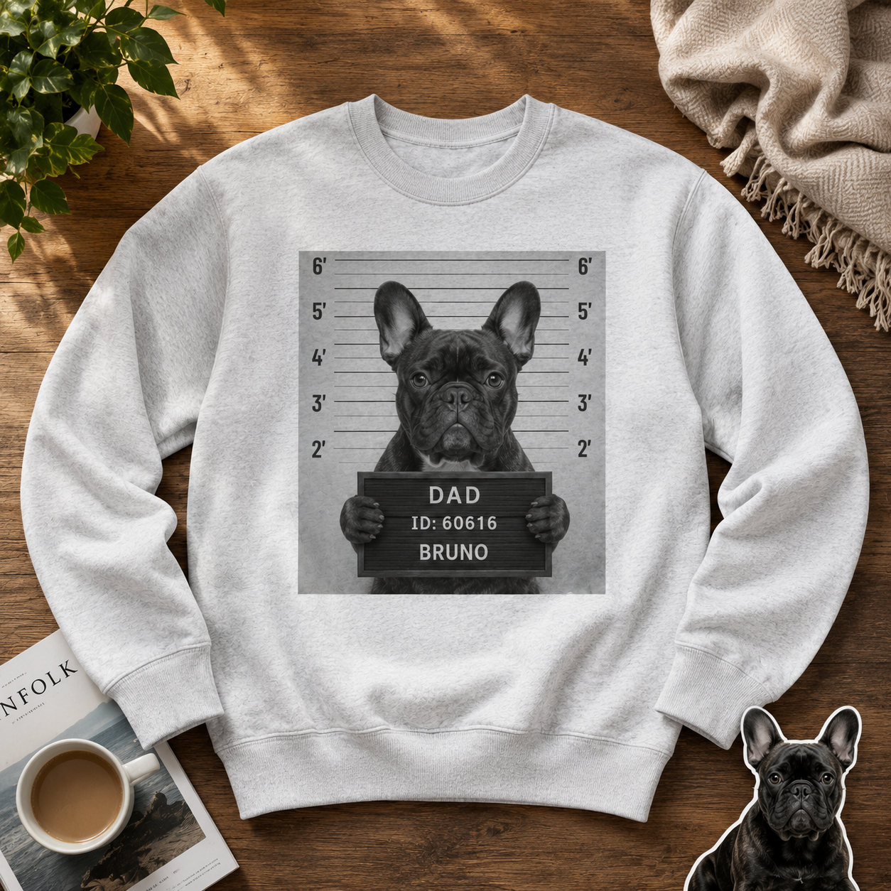 Custom Dog Photo Sweatshirt Personalized Pet Face Hoodie Anniversary Gift for Dog Owners THUC99