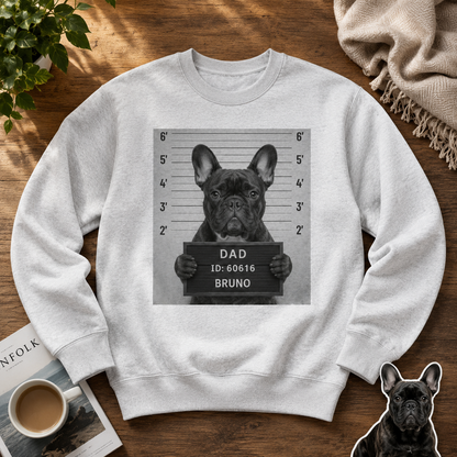 Custom Dog Photo Sweatshirt Personalized Pet Face Hoodie Anniversary Gift for Dog Owners THUC99