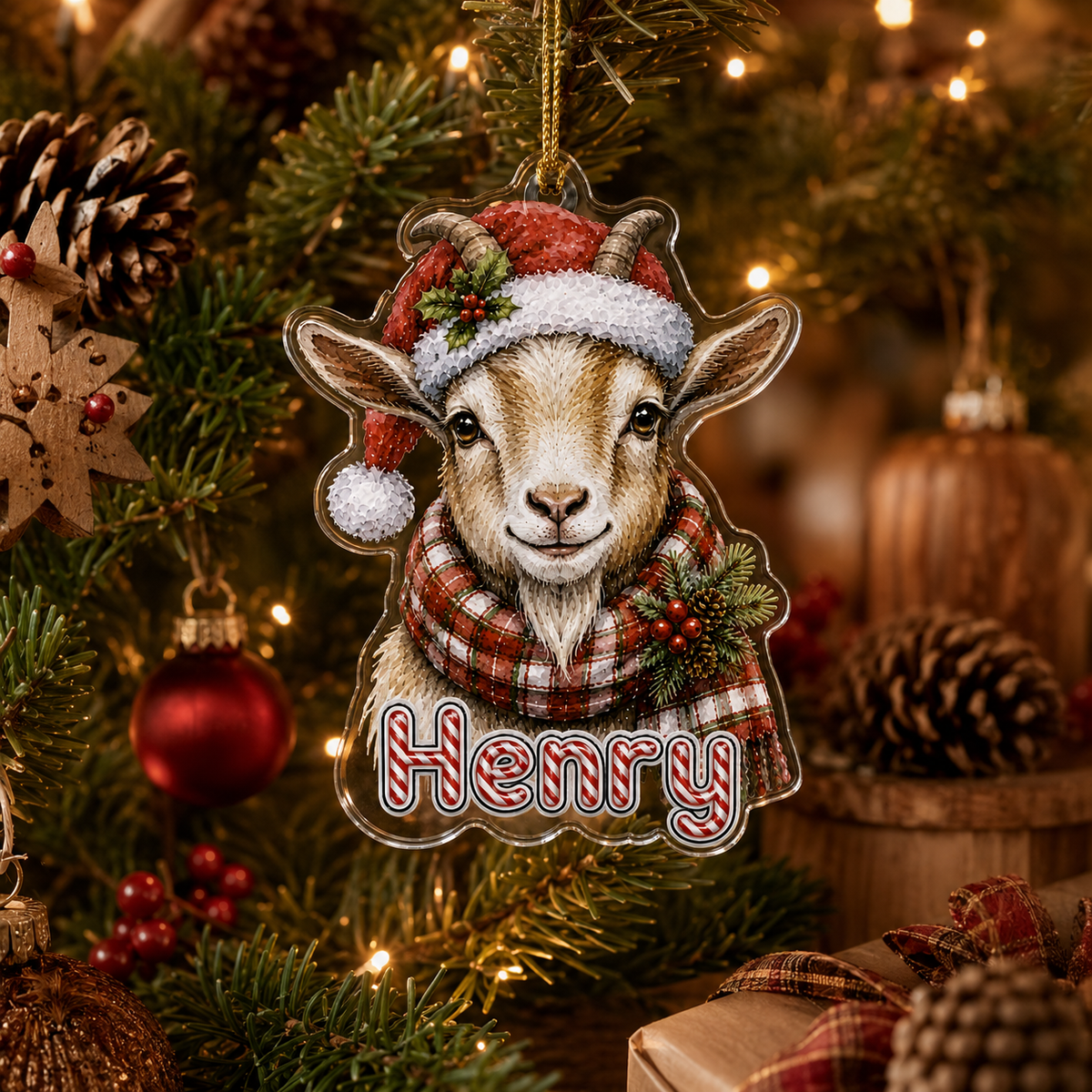 Christmas Farm Animal Goat