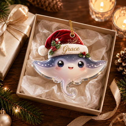 Animal With Santa Hat Stingray