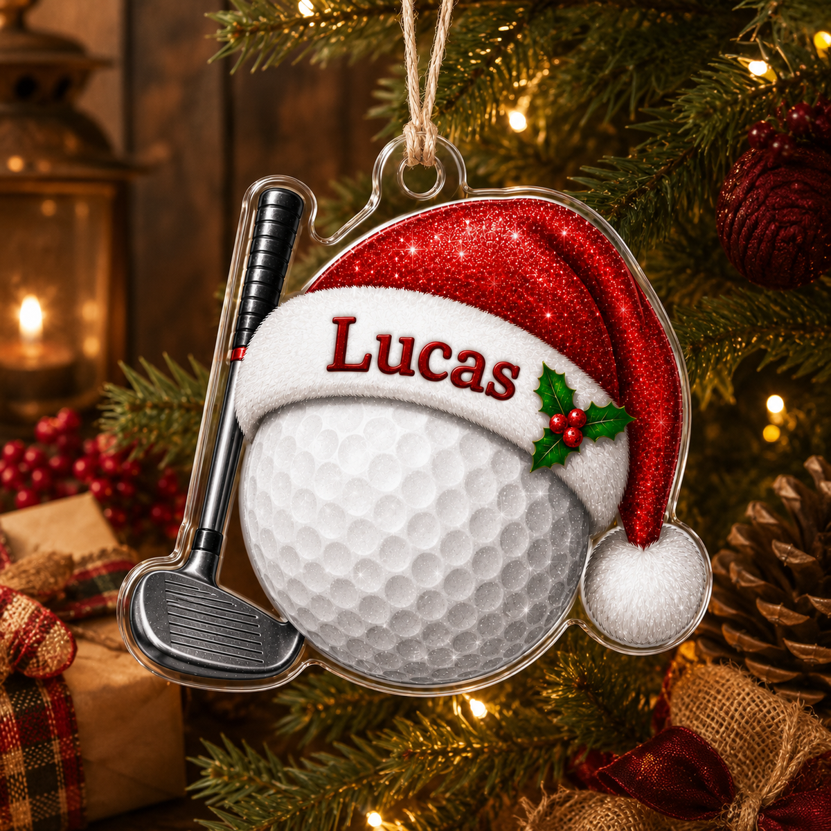Sport Custome Name Acrylic Golf