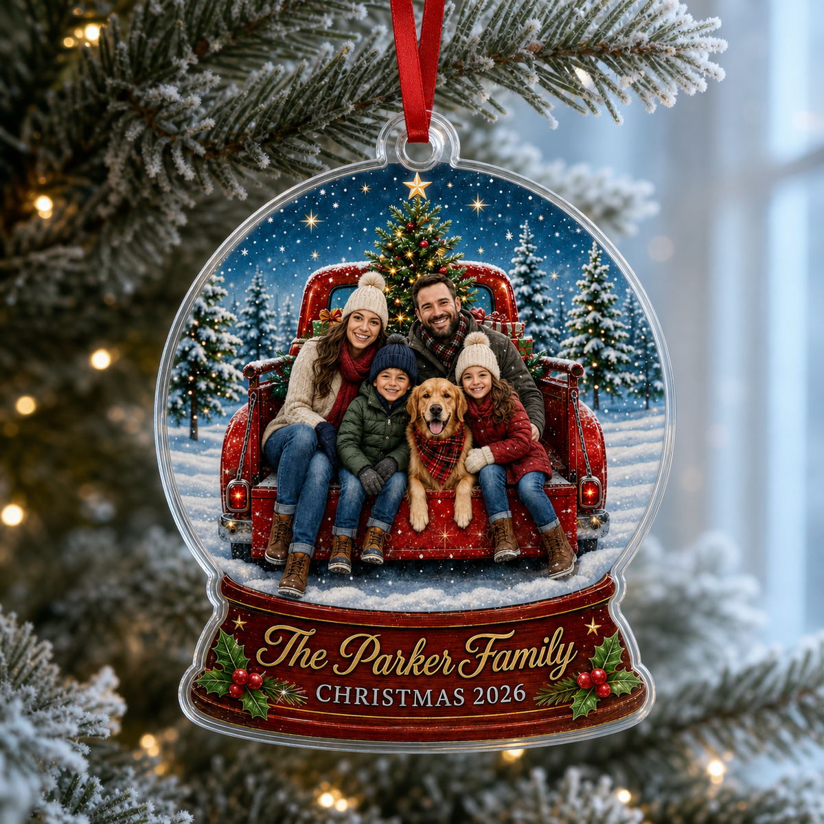 Family Memory Waterglobe