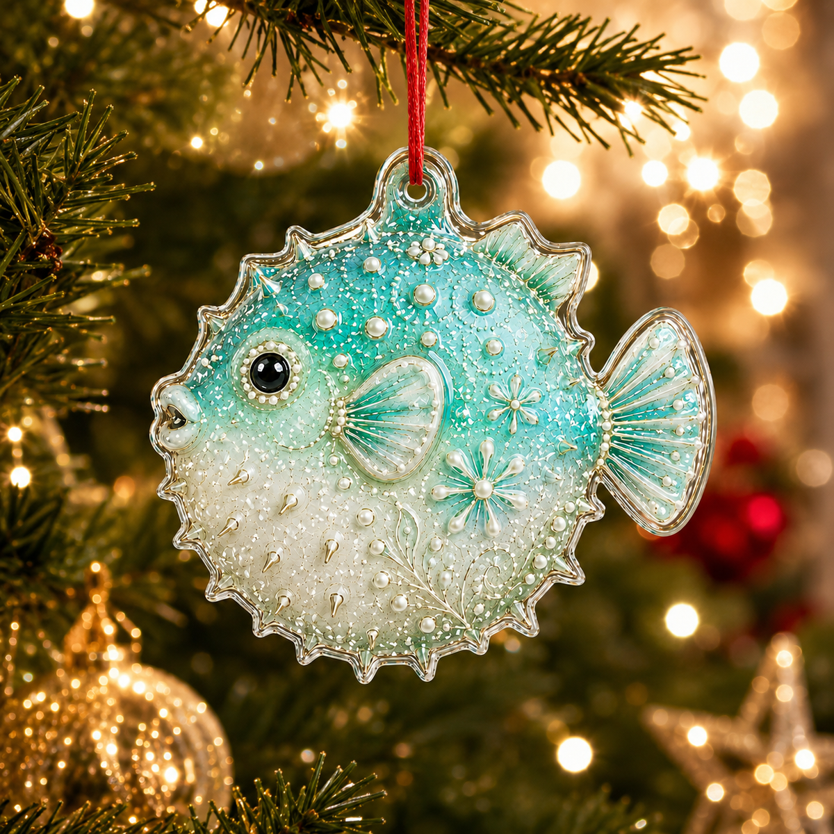 Summer Ocean Animals Pufferfish