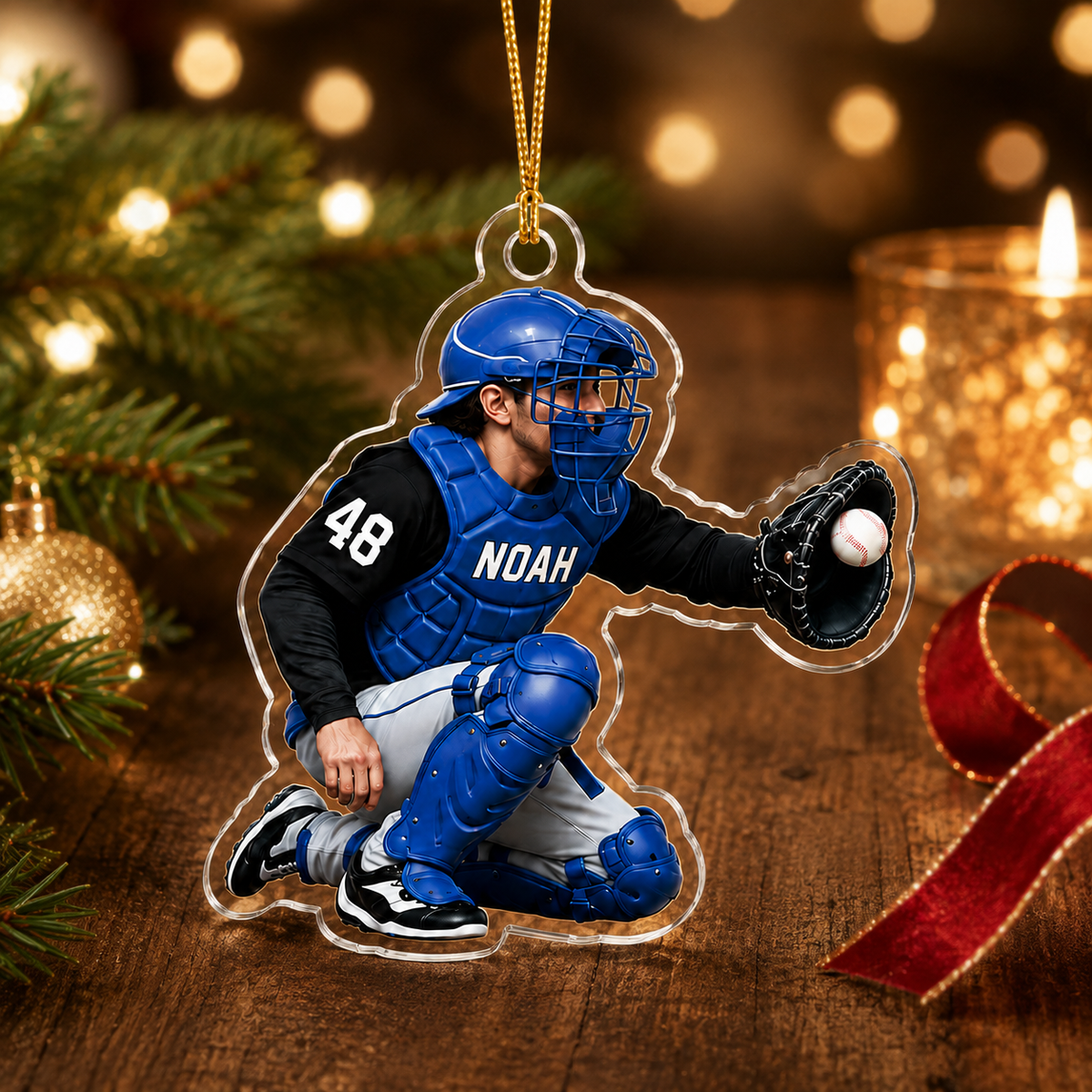 Baseball Acrylic Style 4