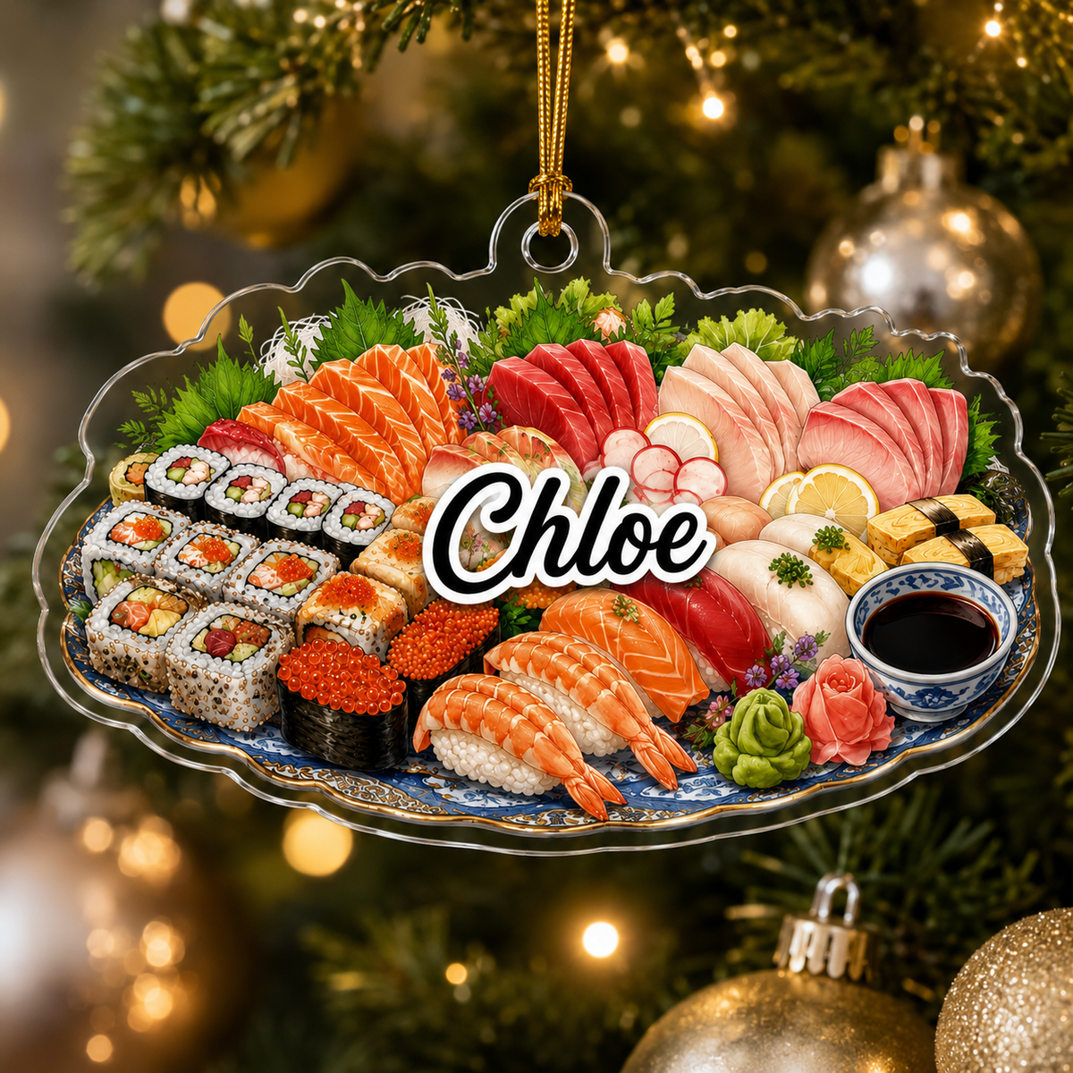 Food Dinner Sushi and Sashimi Platter