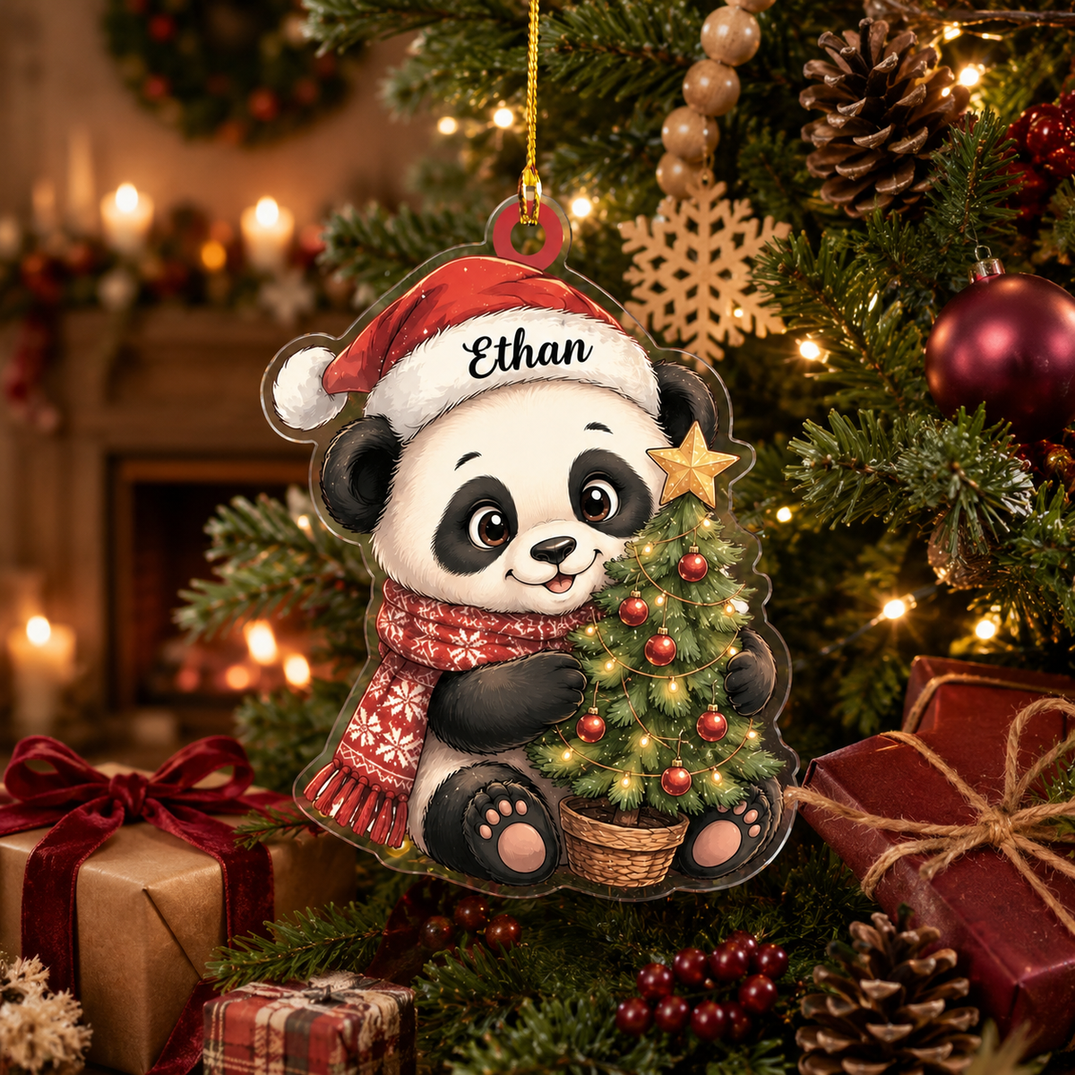 Animal Chrismas Panda