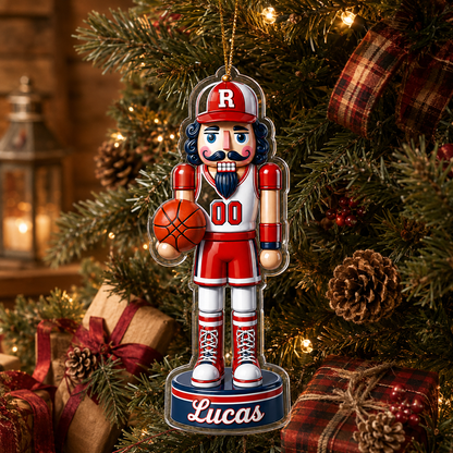 Sports Nutcracker Basketball Acrylic
