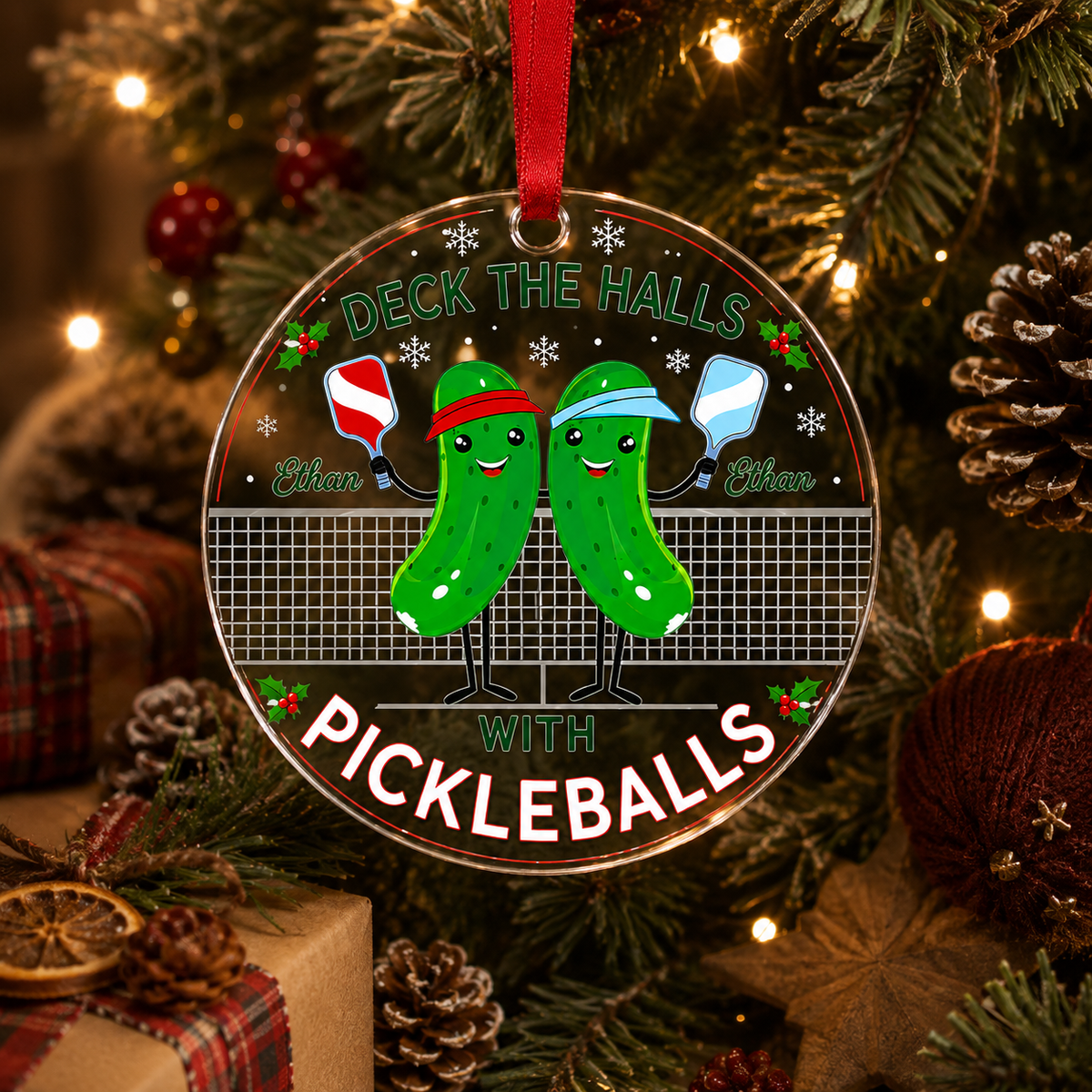 Custom Name Pickleball Acrylic Style 9