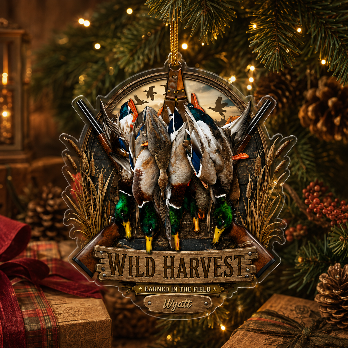 Personalized Hunting Camo Vest Gear Acrylic