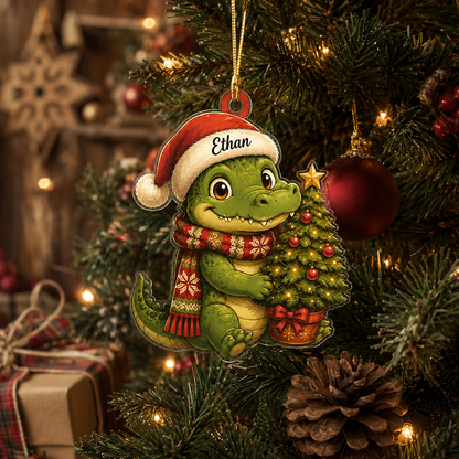 Animal Christmas Crocodile