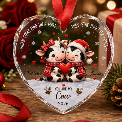 Custom Animal Couple Cow