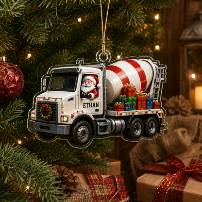 Santa Vehicle Concrete Mixer