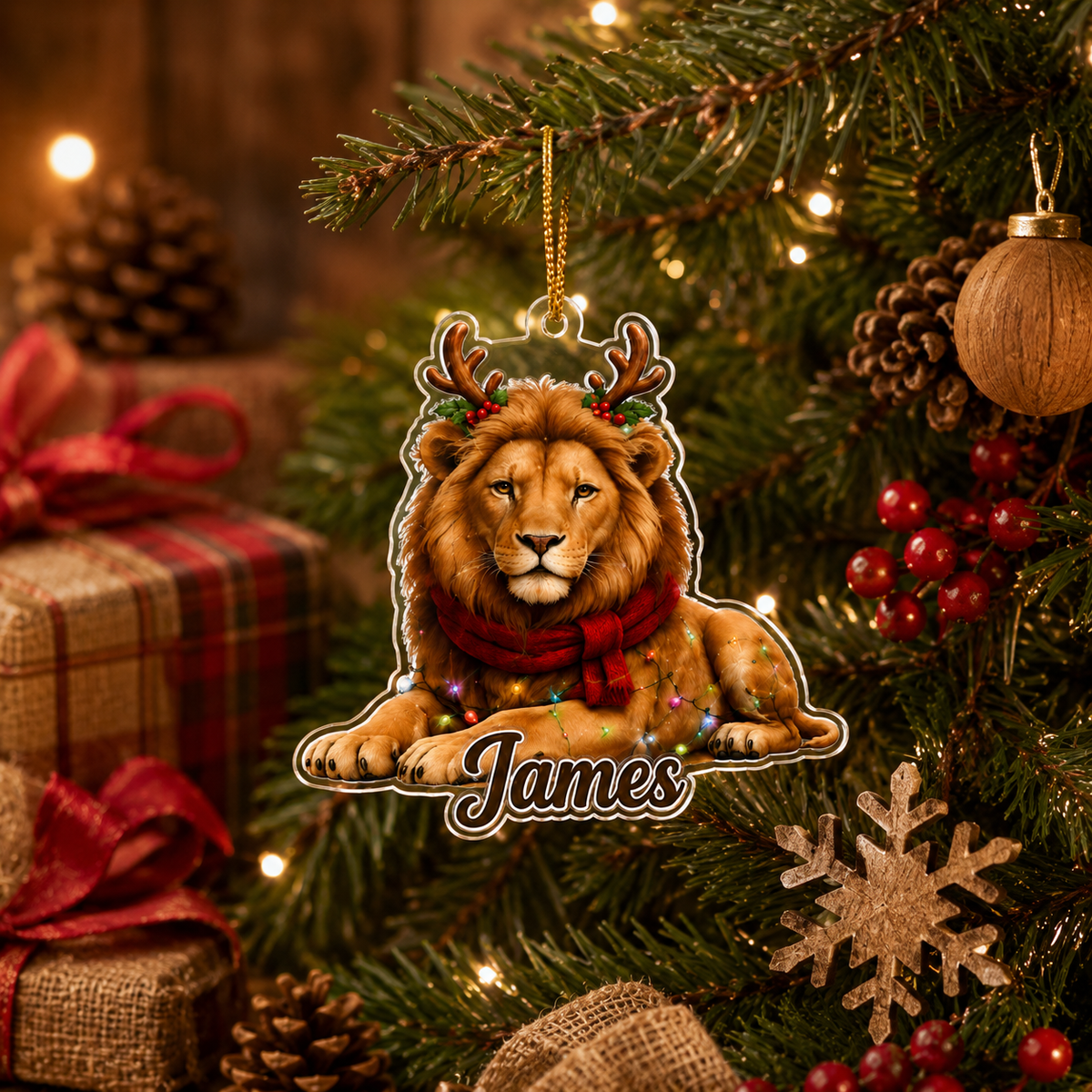 Christmas Animal Lion