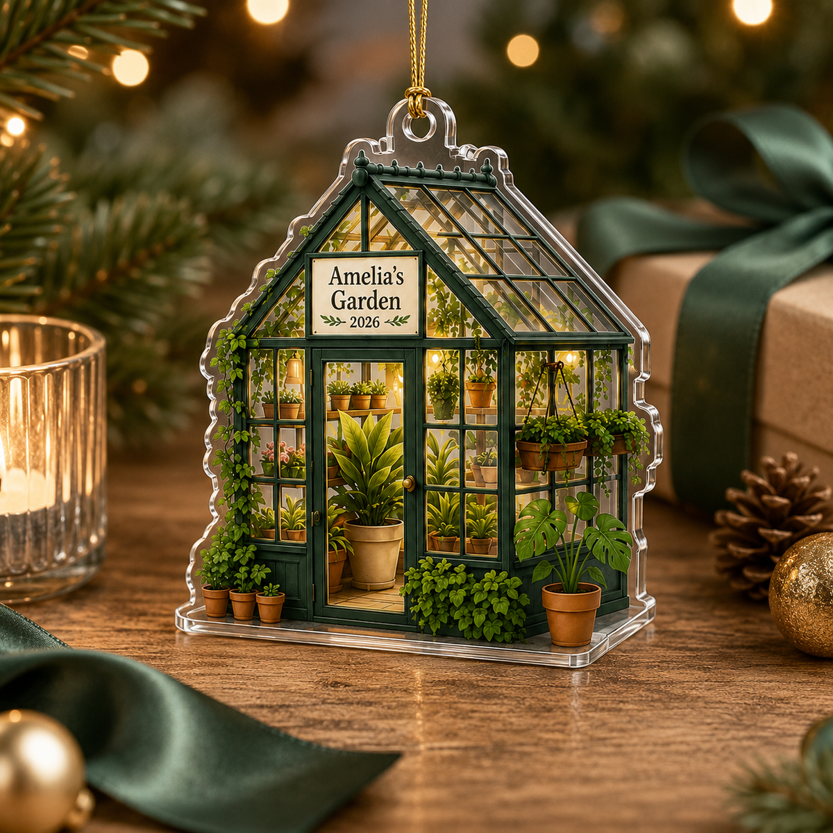 Custom Gardening Greenhouse Acrylic