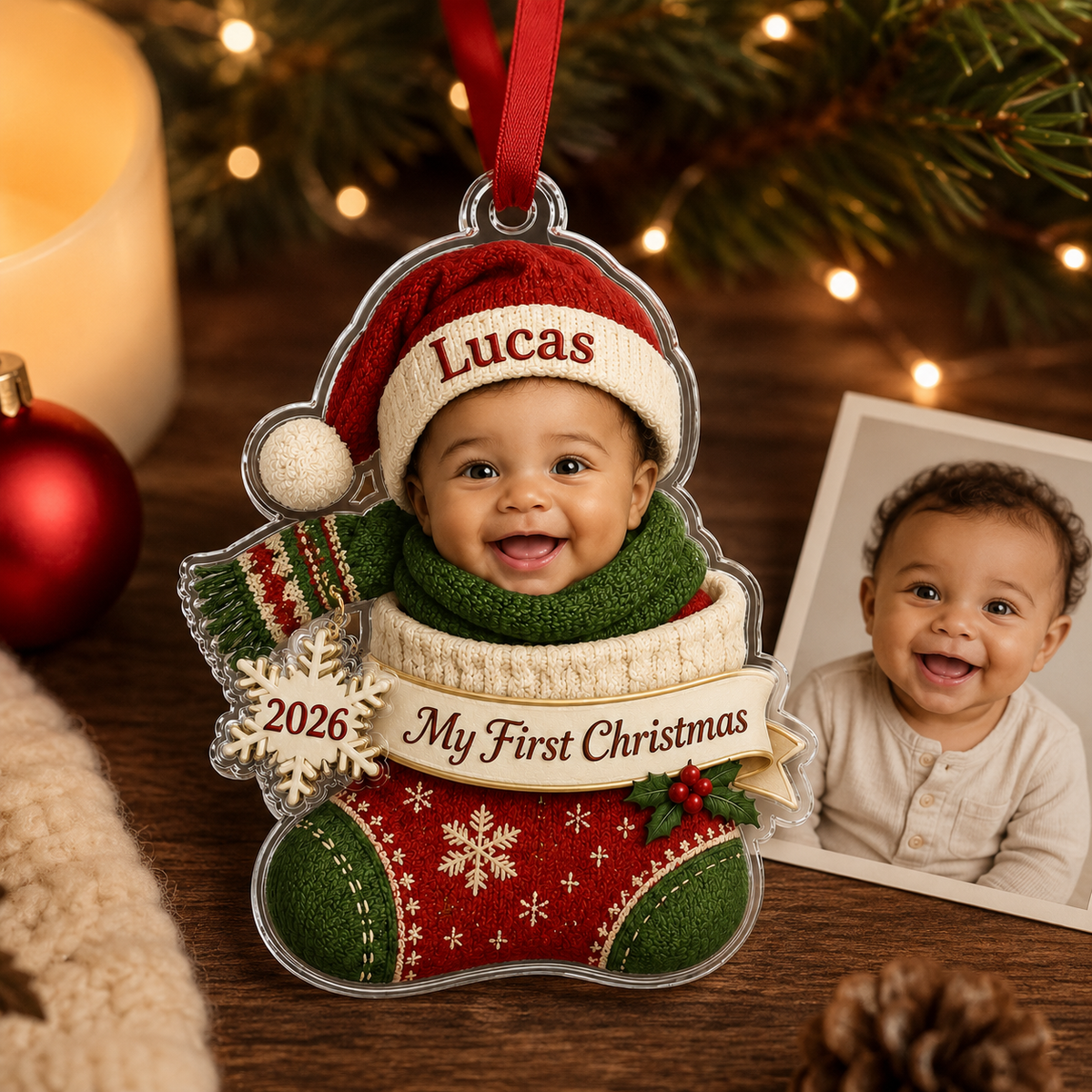 Baby Photo Sock