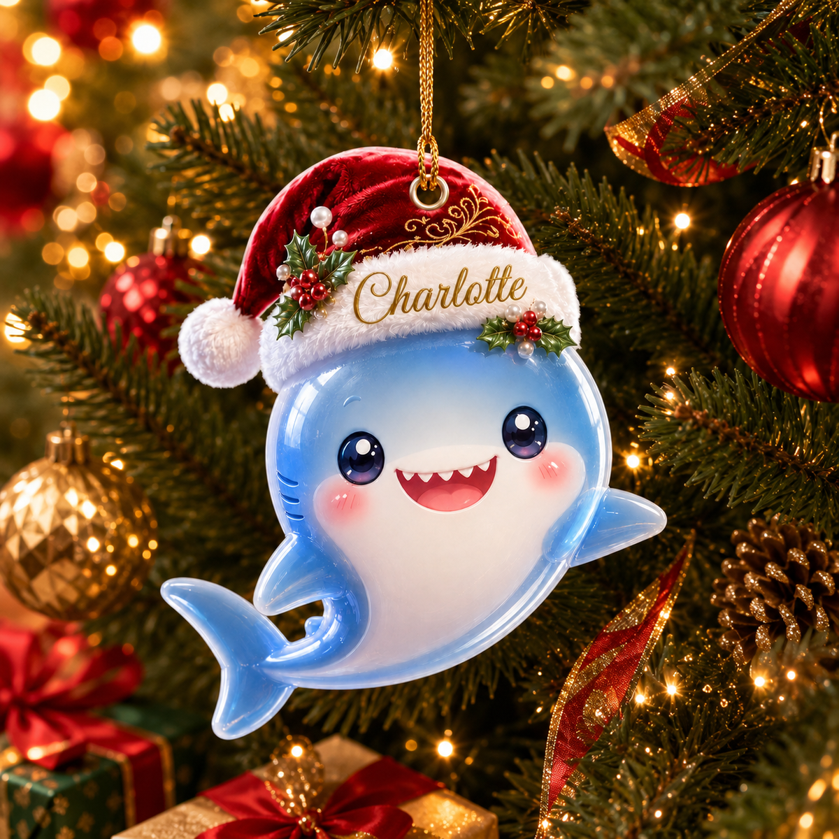 Animal With Santa Hat Shark