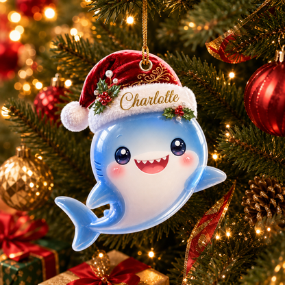Animal With Santa Hat Shark