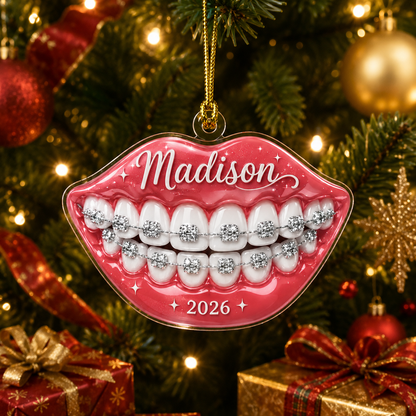 Dental Sparkling Braces Smile