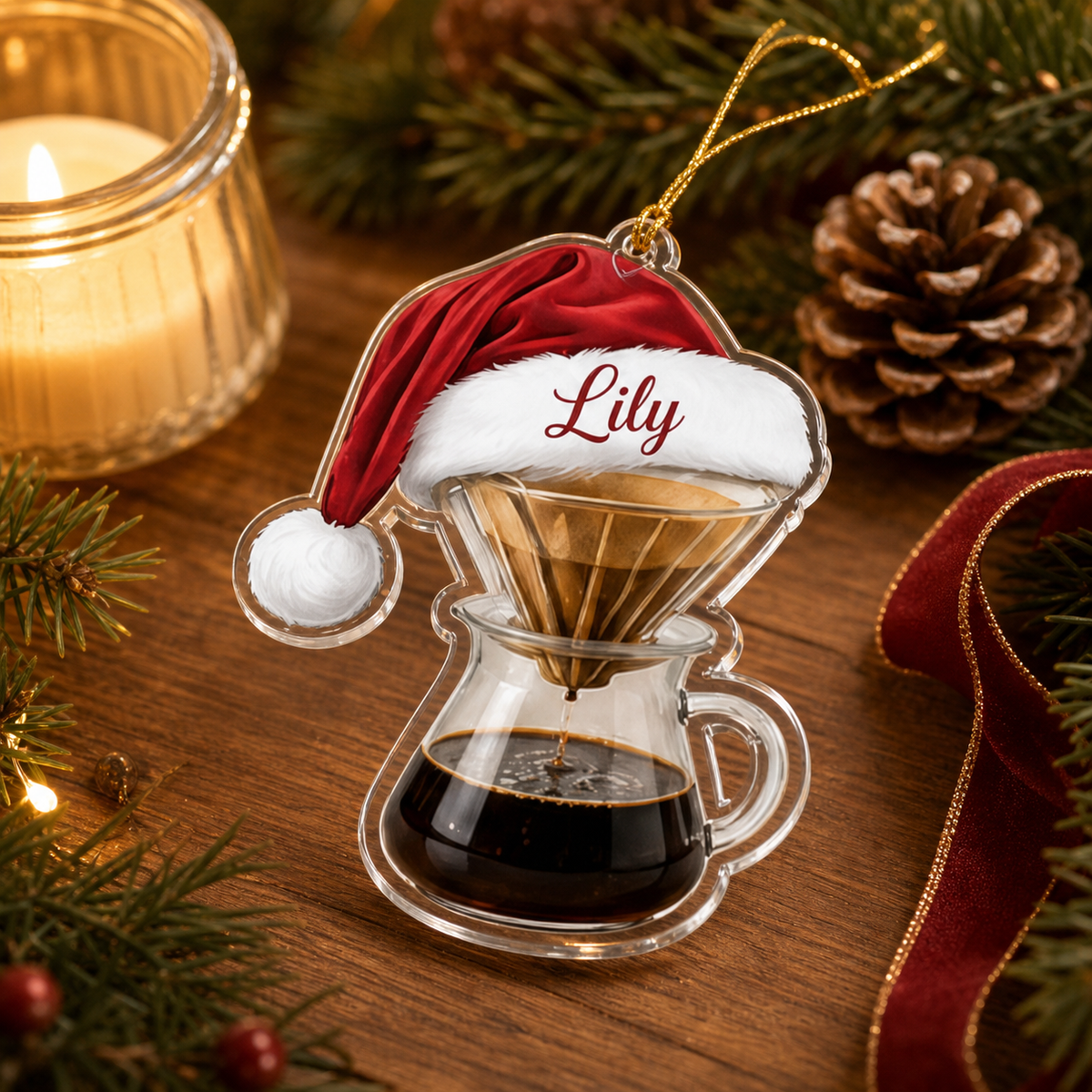 Coffee Equipment Ornament Acrylic Pour Over Coffee TAM