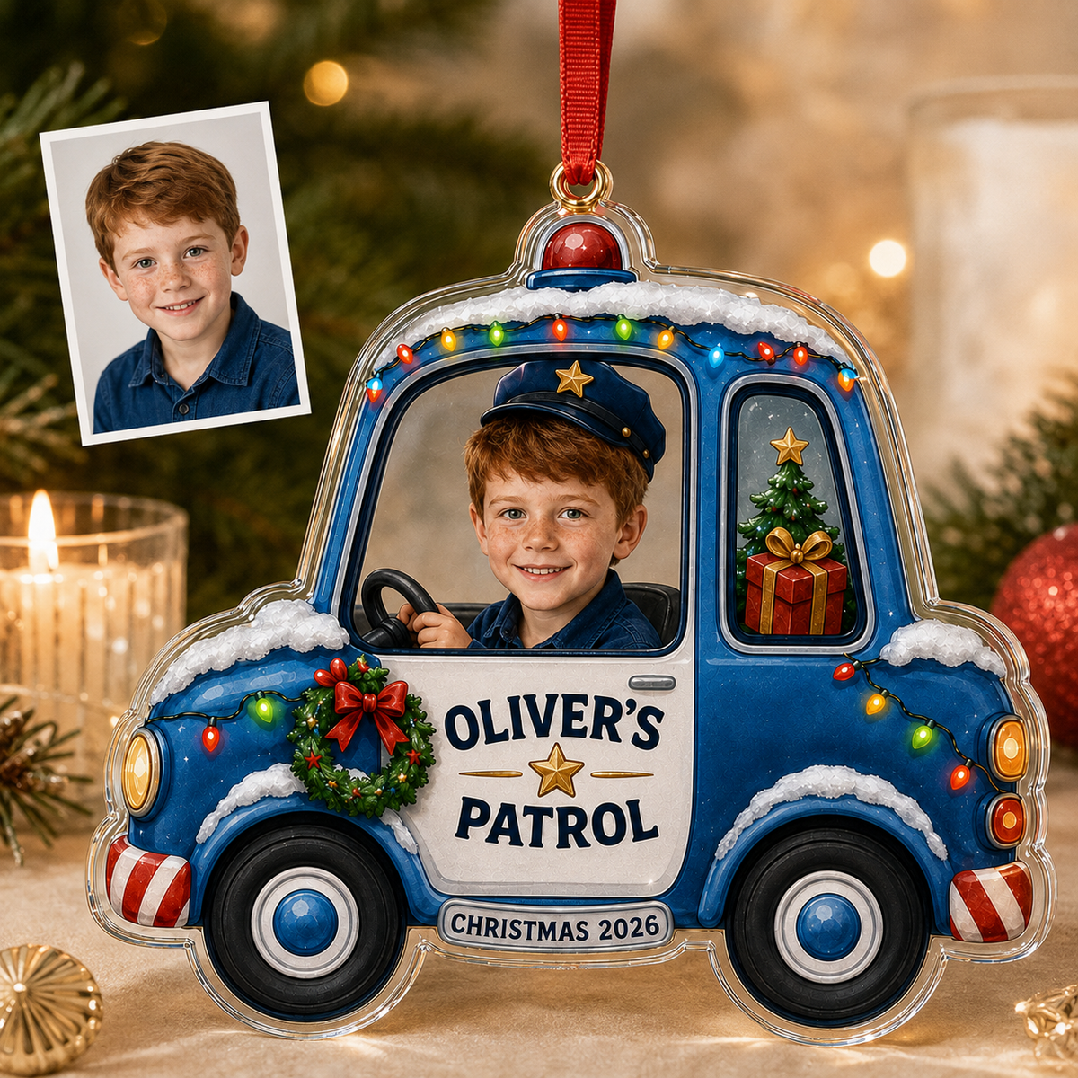Photo Kids Patrol Car