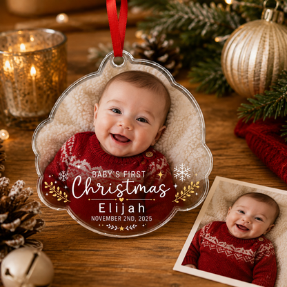 Baby Xmas Photo