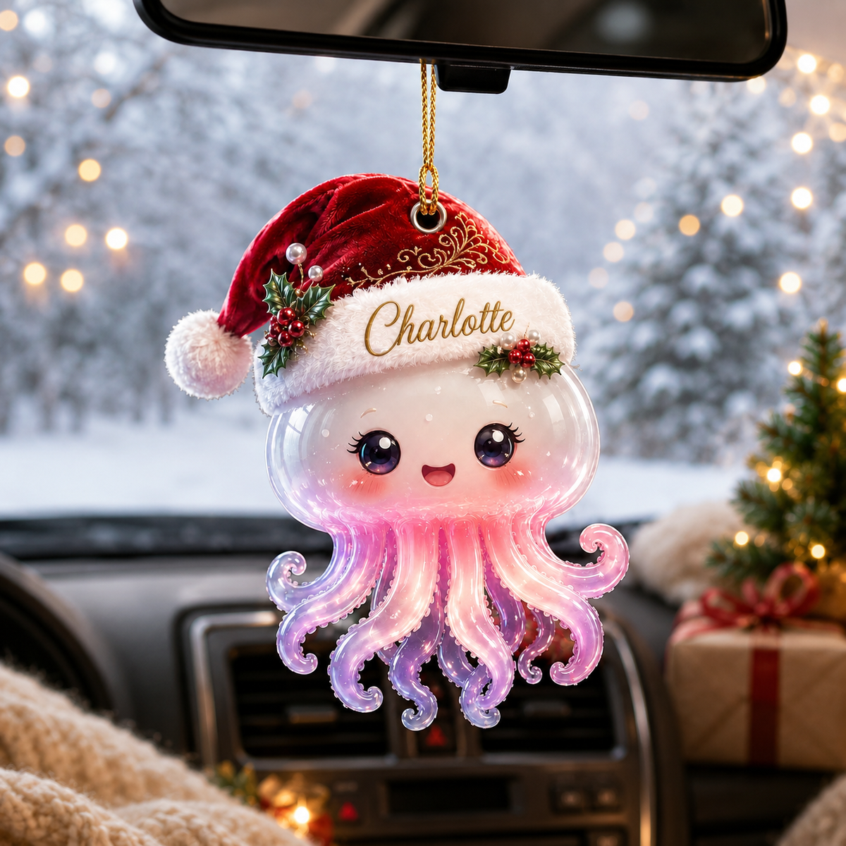 Animal With Santa Hat Jellyfish