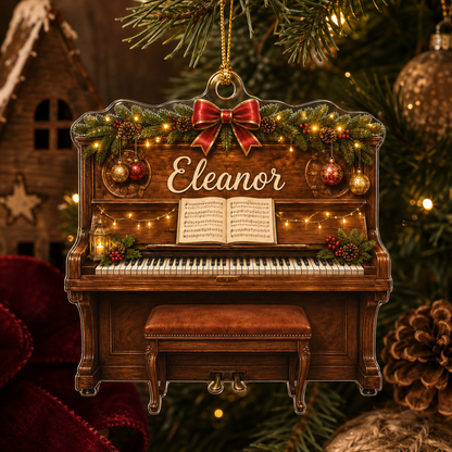 Piano Custome Name Acrylic Style 10
