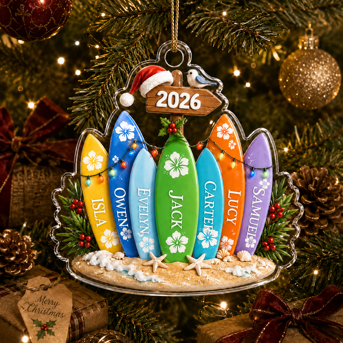 Surfing Personalize Acrylic 2026 Surfboard