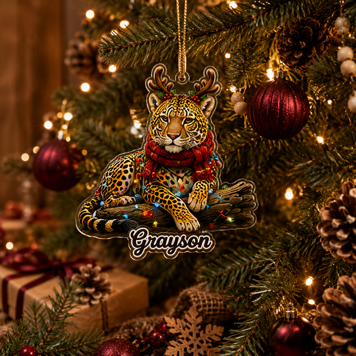Christmas Animal Leopard