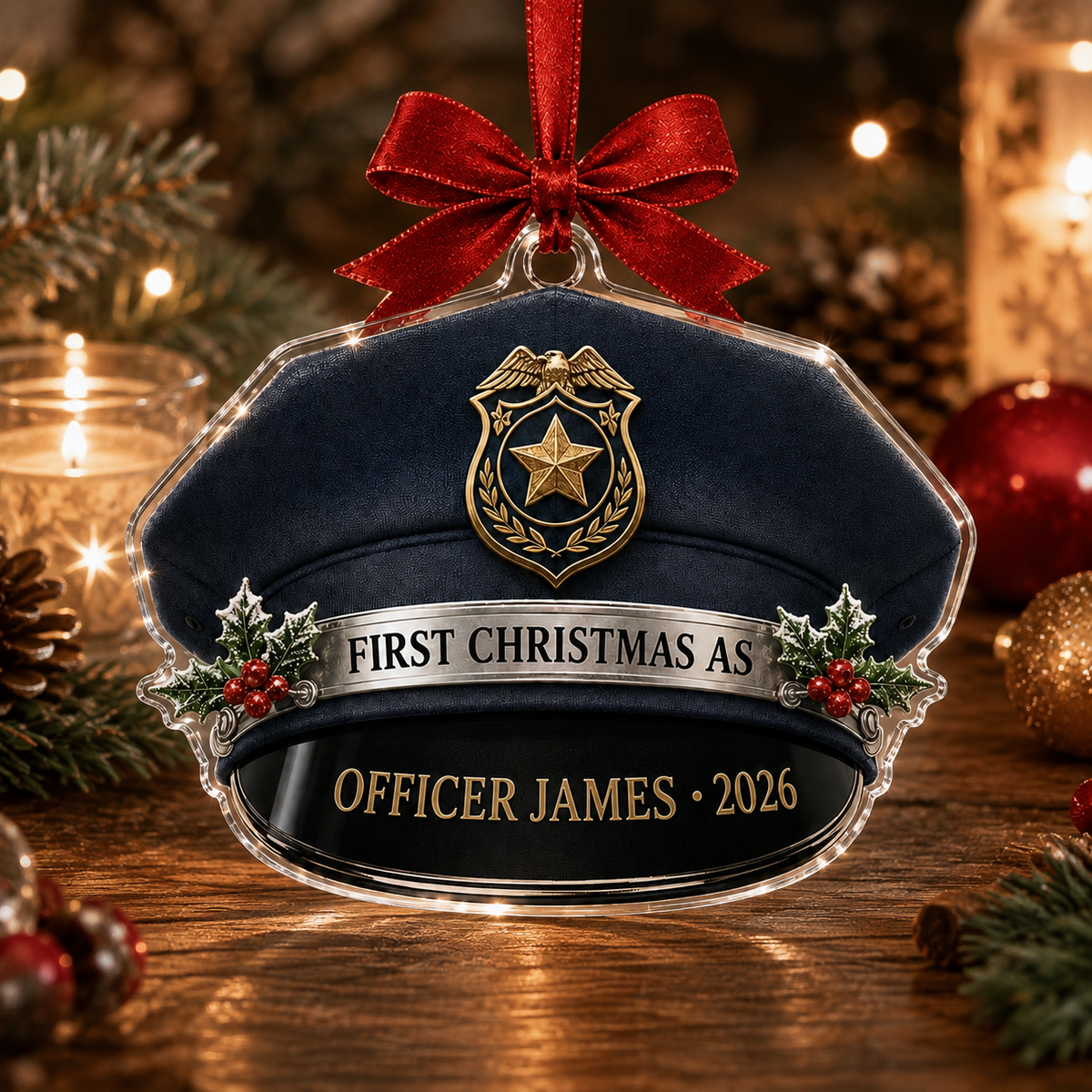 First Christmas Officer