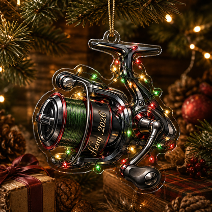 Personalized Fishing Spinning Reel Acrylic