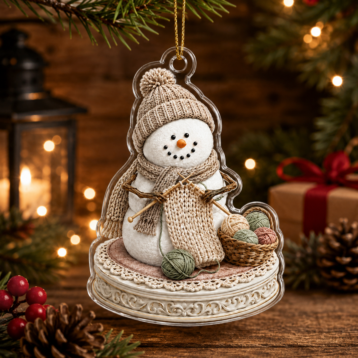 Snowman Hobbies Acrylic Knitting
