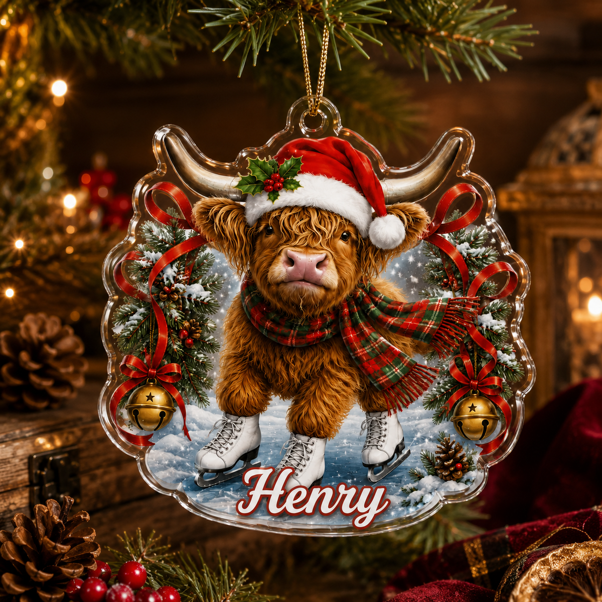 Highland Cow Style 8