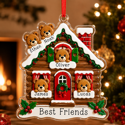 Christmas Animal House Bear