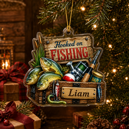 Personalized Fishing Mason Acrylic