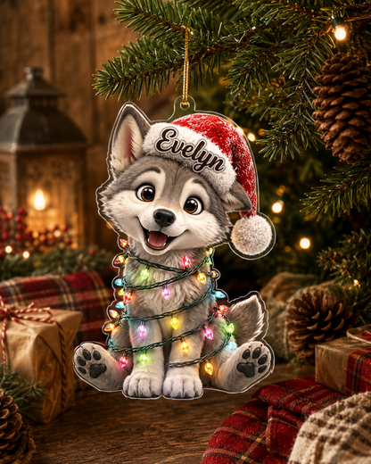 Animal Led Light Wolf