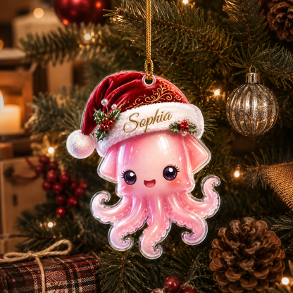Animal With Santa Hat Squid
