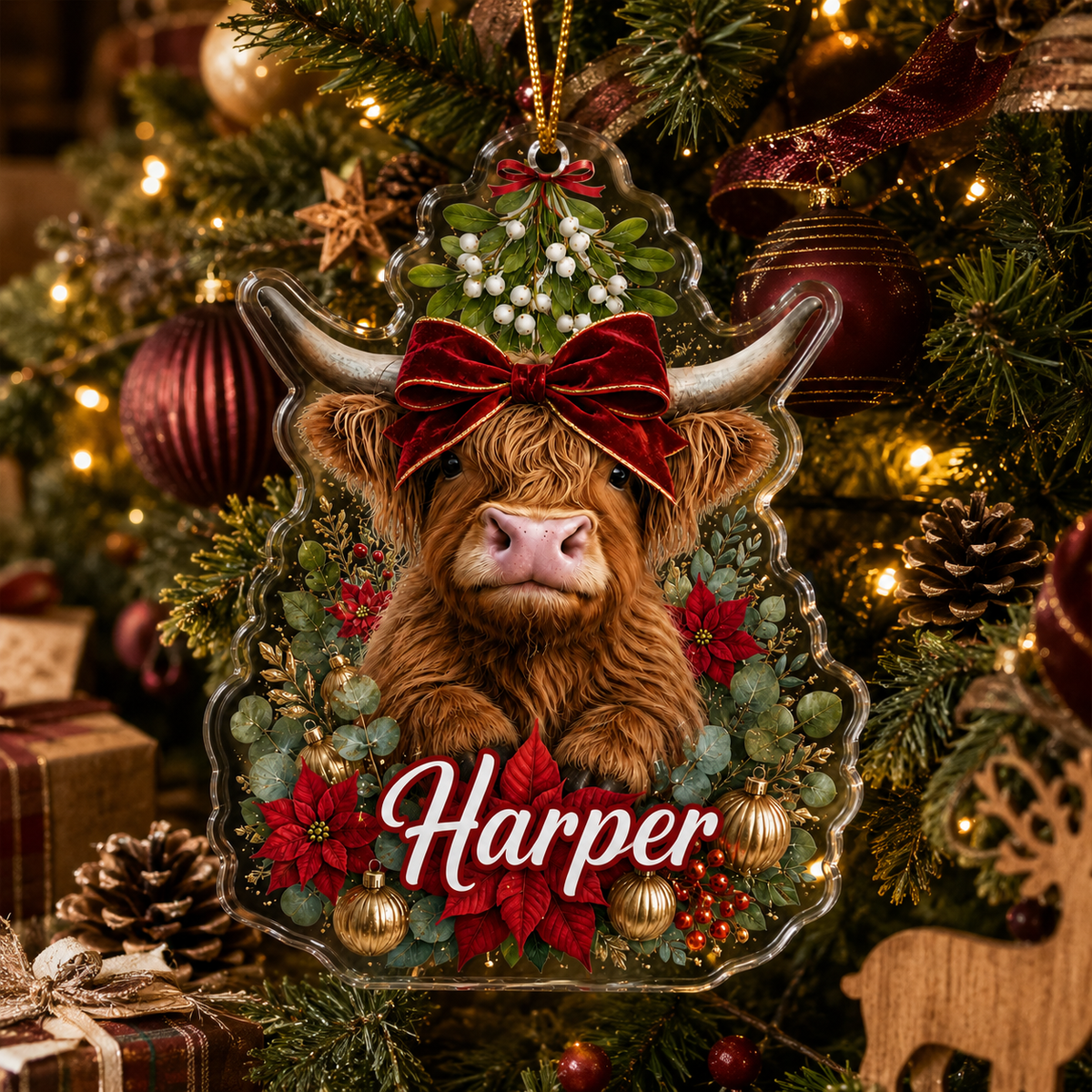 Highland Cow Style 4