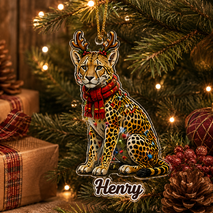 Christmas Animal Cheetah