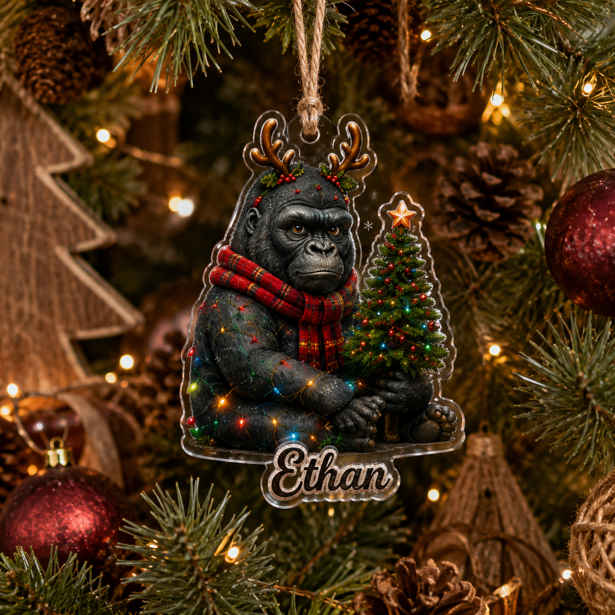 Christmas Animal Gorilla