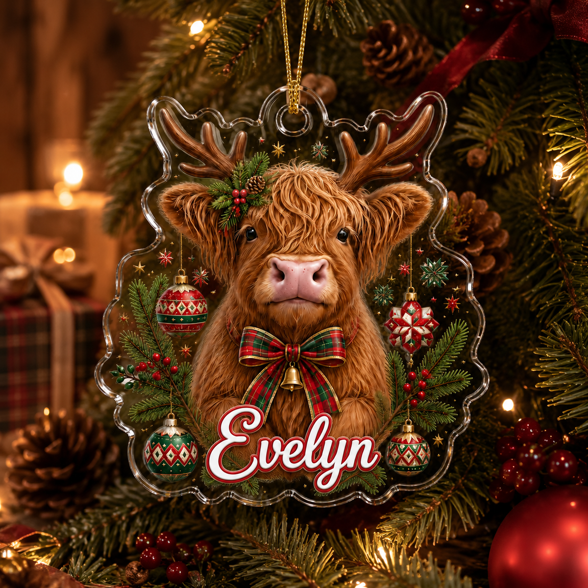 Highland Cow Style 7