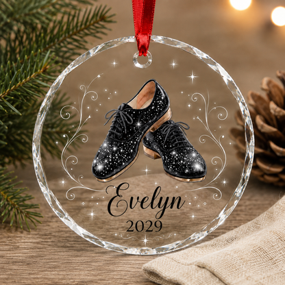 Personalized Dancing Glass Dancing Shoes