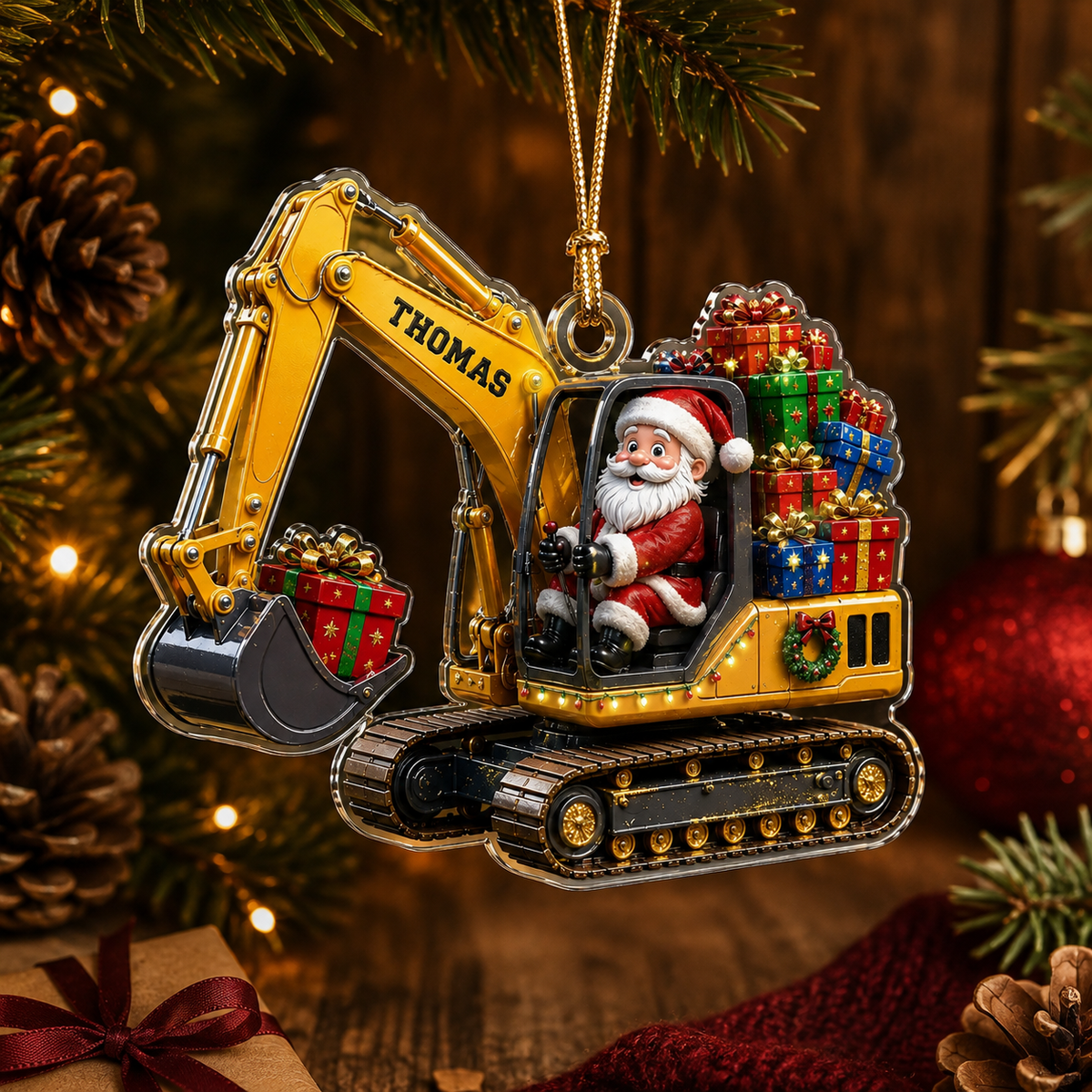Santa Vehicle Pickup Truck