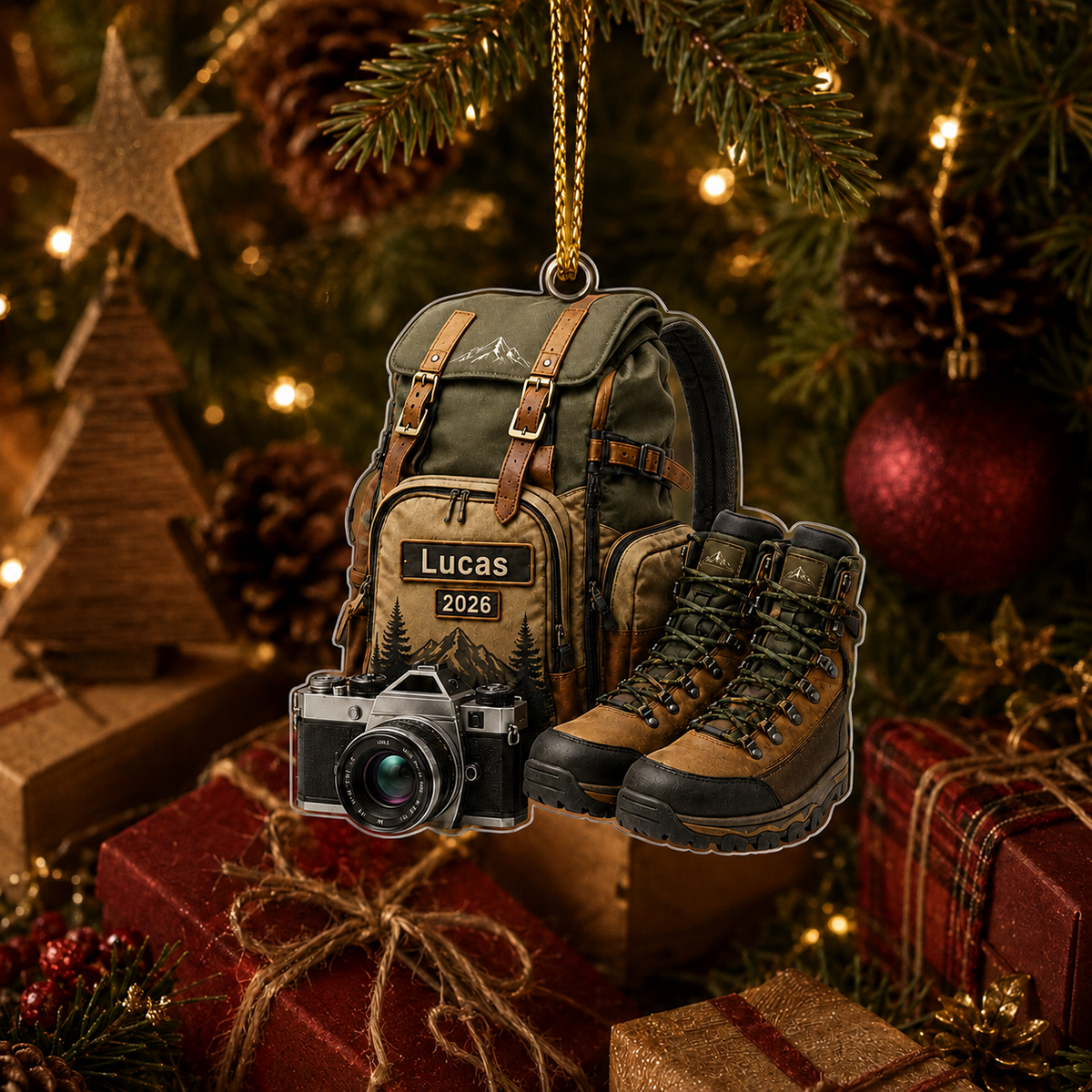 Custom Name Hiking And Trekking Acrylic Style 20