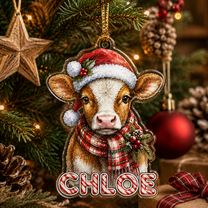 Christmas Farm Animal Calf