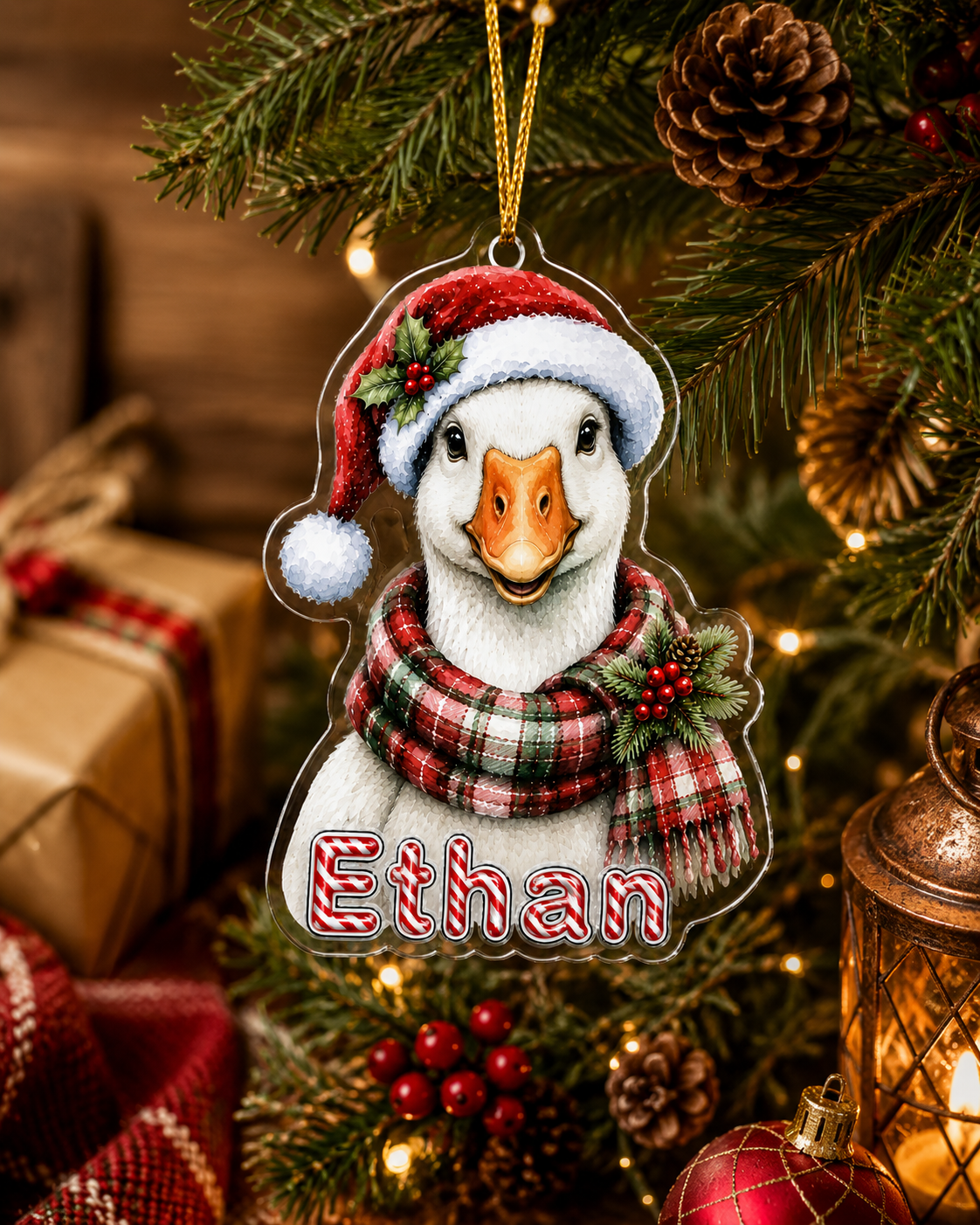 Christmas Farm Animal Goose