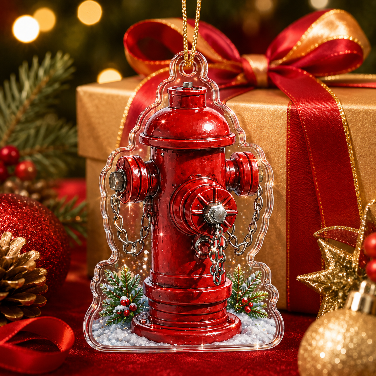 Red Fire Hydrant