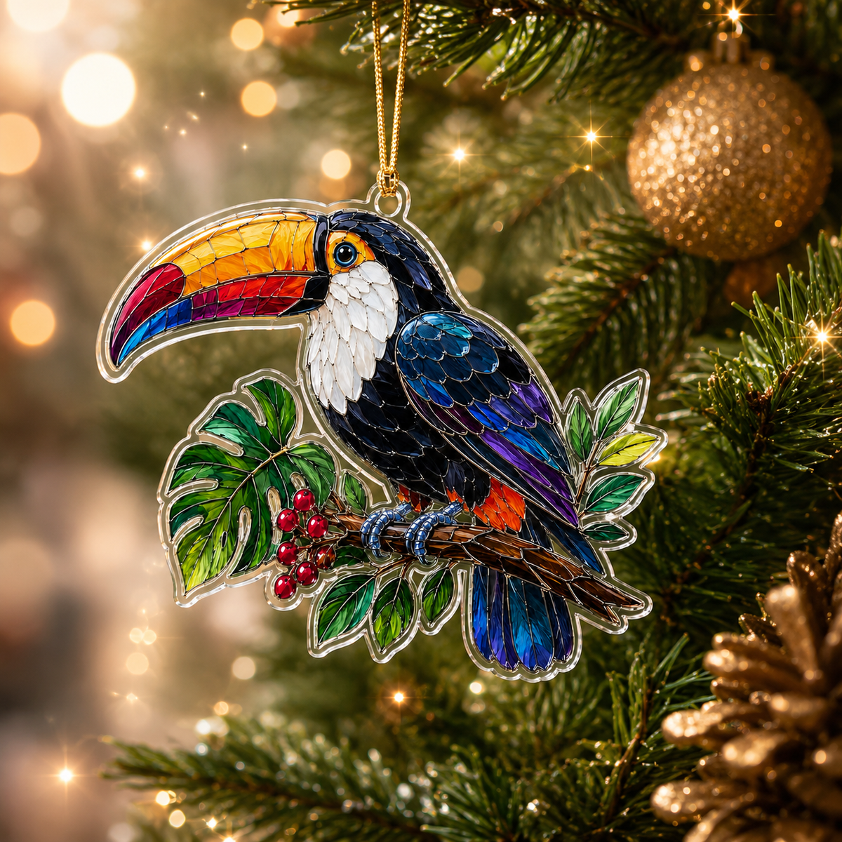 Bird With Flower Toucan