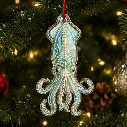 Summer Ocean Animals Squid