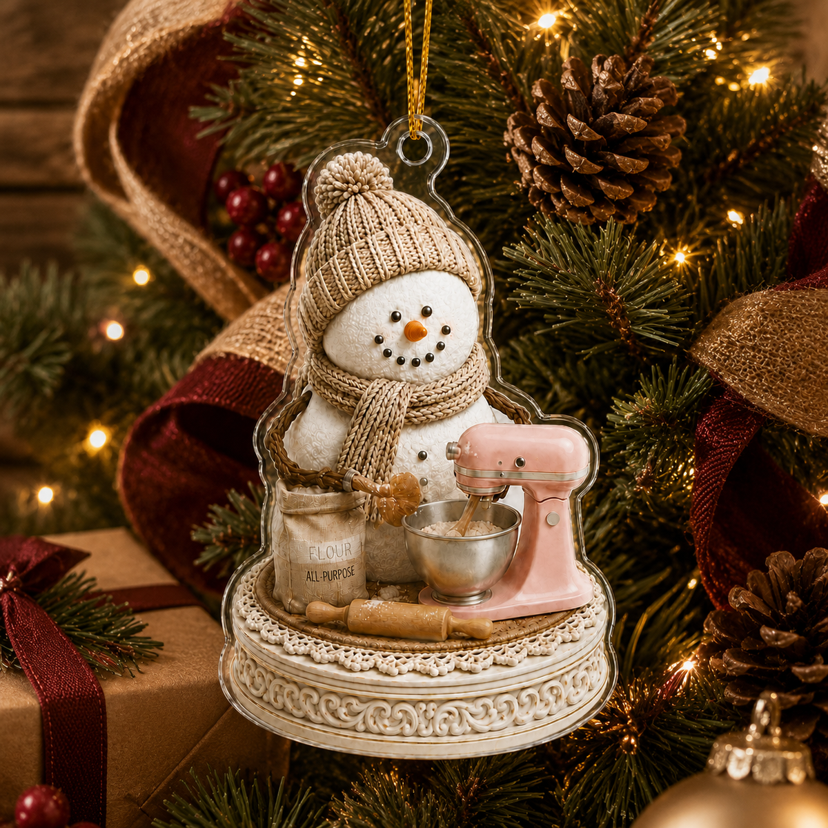 Snowman Hobbies Acrylic Baking